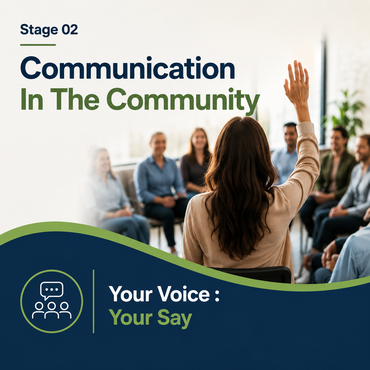 Stage 02 - Communication In The Community - Your Voice : Your Say